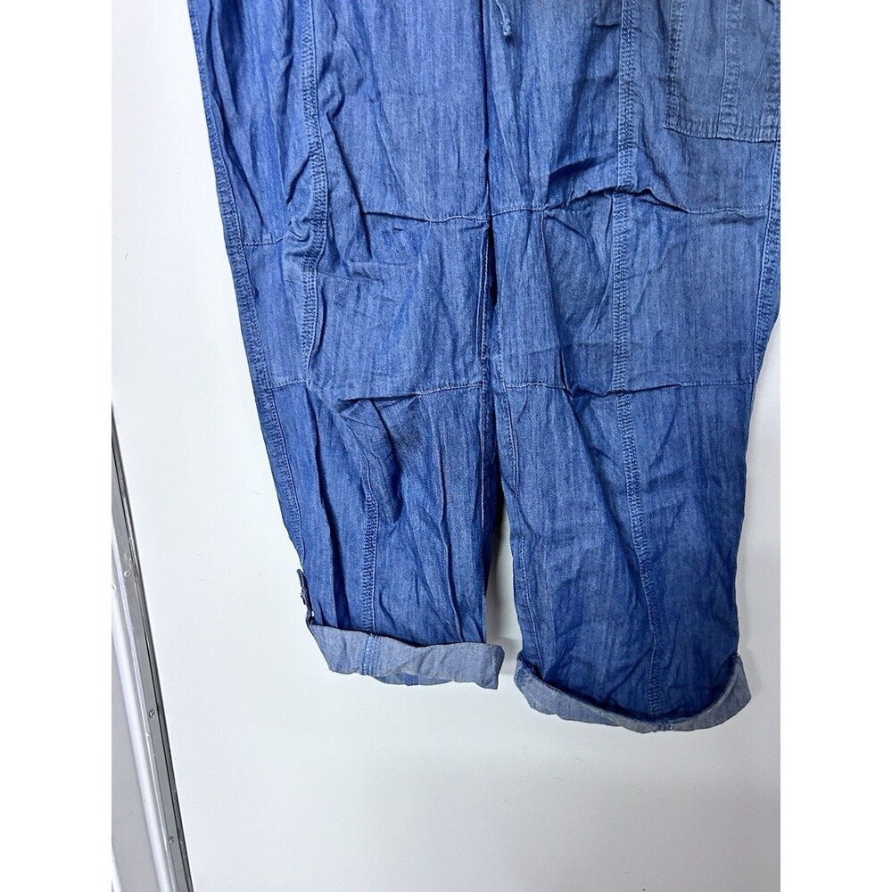 Tommy Hilfiger women's Soft Pant Chambray Blue XL - Picture 6 of 14